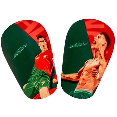 Ochraniacze RONALDO piłkarskie dla DZIECI I DOROSŁYCH profesjonalne MAŁE