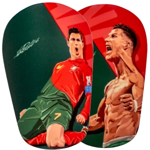 Ochraniacze RONALDO piłkarskie dla DZIECI I DOROSŁYCH profesjonalne MAŁE