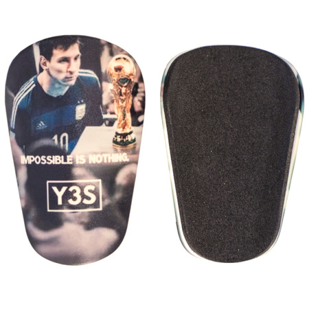 Mini ochraniacze piłkarskie Y3S Messi 10/6cm