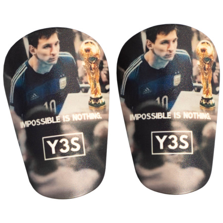 Mini ochraniacze piłkarskie Y3S Messi 10/6cm