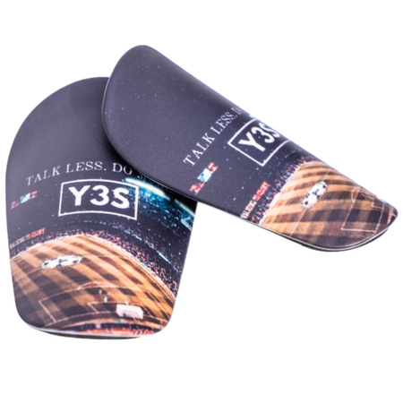 Mini ochraniacze piłkarskie Y3S Talk less 10/6cm