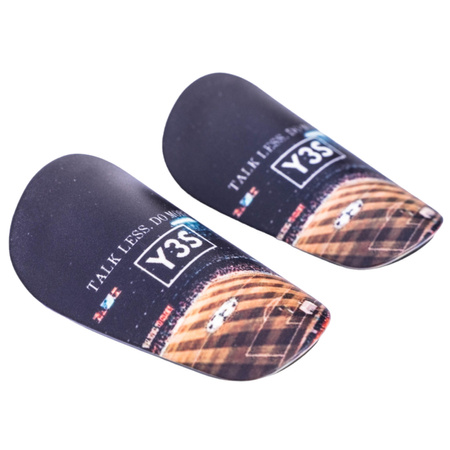 Mini ochraniacze piłkarskie Y3S Talk less 10/6cm